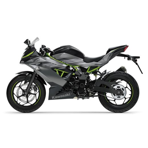 KAWASAKI NINJA 125 METALLIC GRAPHITE GRAY / METALLIC SPARK BLACK (GY1) 2026