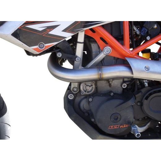 VÝFUK KOMPLETNÝ GPR ALBUS CO.KTM.43.ALB WHITE GLOSSY PRE KTM ENDURO 690 / R 2007-2016