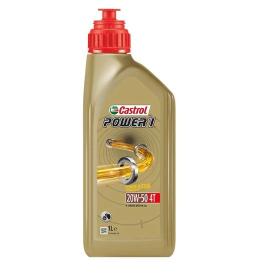 MOTOROVÝ OLEJ CASTROL POWER1 4T 20W-50 1L