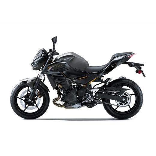 KAWASAKI Z500 METALLIC MATTE GRAPHENESTEEL GRAY / METALLIC FLAT SPARK BLACK (GY1) 2026