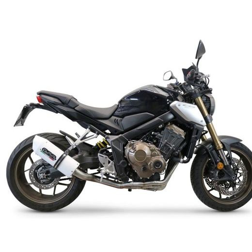 VÝFUK KOMPLETNÝ GPR ALBUS CO.H.249.1.CAT.ALB WHITE GLOSSY PRE HONDA CBR 650 F 2014-2016