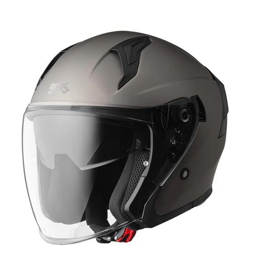 JET VECTUS OTVORENÁ PRILBA GMS MATNÁ TITÁNOVÁ