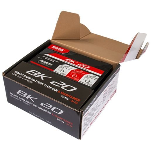 BANKA 3 KANÁLOV BS-BATTERY BK20 (VHODNÉ AJ PRE LÍTIUM) 12V 2A