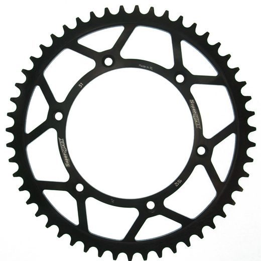 REŤAZOVÁ SADA EK - STRIEBORNÝ CHAIN 520 DEX, X-RING (X, NX, QX, XS), CHK FRONT SPROCKET JMT, CHK REAR SPROCKET SUPERSPROX PRE SHERCO 125 SE-R (RACING) 2018-2021