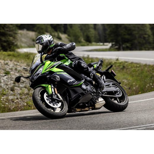 KAWASAKI NINJA 1100 SX SE EMERALD BLAZED GREEN / METALLIC DIABLO BLACK 2025
