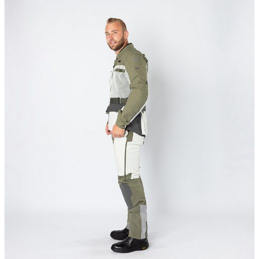 VENTURE - AIR 1.0 IXS NOHAVICE PÁNSKE SVETLOSIVÉ/OLIVOVÉ 2025 ( X2-055405-097 )