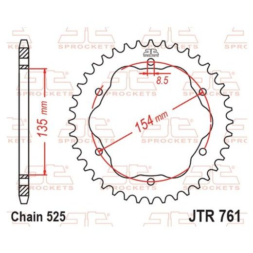 REŤAZOVÁ SADA EK - STRIEBORNÝ CHAIN 525 SRX, X-RING (X, NX, QX, XS), CHK FRONT SPROCKET JT CHK RUBBER CUSHIONED, CHK REAR SPROCKET JT PRE DUCATI 1098 R 2008-2009