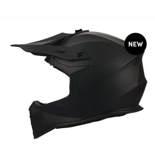 FORTIS MOTOCROSSOVÁ PRILBA GMS MATNÁ ČIERNA