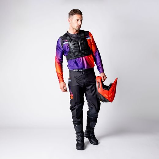 PULL-OVER UPPER BODY PROTECTIVE IXS HEX 482-510-3701 ČIERNA L/XL