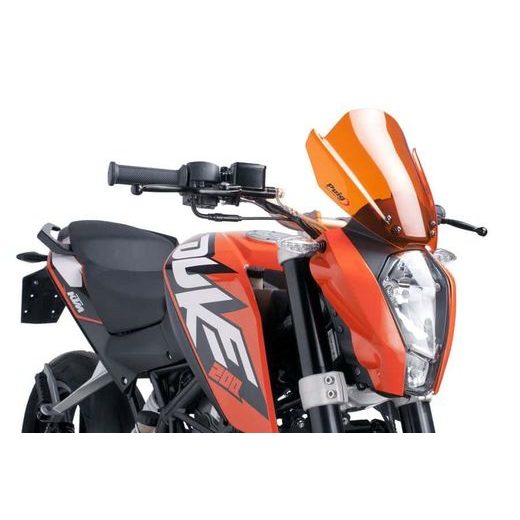 PLEXI NA MOTORKU PUIG NEW. GEN SPORT 6275T ORANŽOVÁ