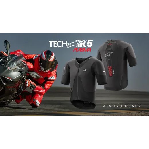 AIRBAGOVÁ VESTA 2025 ALPINESTARS TECH-AIR® 5 PLASMA BLACK