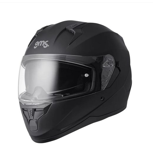 HEXAGO INTEGRÁLNA PRILBA GMS GRAPHIC MATNÁ ČIERNA