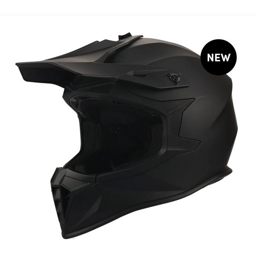 FORTIS MOTOCROSSOVÁ PRILBA GMS MATNÁ ČIERNA