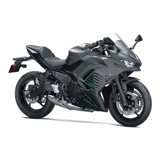 KAWASAKI NINJA 650 METALLIC MATTE GRAPHENESTEEL GRAY / METALLIC FLAT SPARK BLACK (GY1) 2026