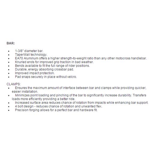 SADA RIADÍTOK EASTON EXP 35MM M 89 56 OFSETOVÁ MONTÁŽ