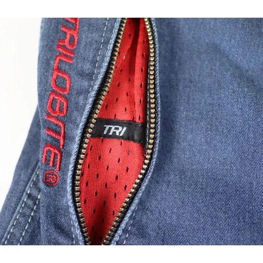 MONOLAYER 2461 TRILOBITE PARADO SLIM FIT BLUE PÁNSKE MOTO DŽÍNSY