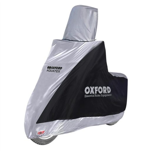 NEPREMOKAVÁ PLACHTA NA MOTOCYKEL S VYSOKÝM PLEXISKLOM OXFORD AQUATEX S