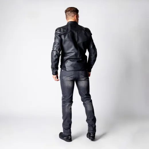 ACE.1 PÁNSKA KOŽENÁ BUNDA IXS ČIERNA