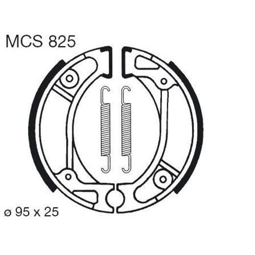 BRZDOVÉ ČEĽUSTE LUCAS MCS 825