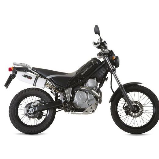 VÝFUK KOMPLETNÝ GPR ALBUS CO.Y.114.ALB WHITE GLOSSY PRE YAMAHA XG 250 TRICKER 2005-2008