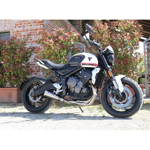 VÝFUK KOMPLETNÝ GPR M3 E5.T.94.CAT.M3.TN BRUSHED TITANIUM PRE TRIUMPH TRIDENT 660 2021-2024