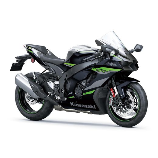 KAWASAKI NINJA ZX-10R METALLIC GRAPHITE GRAY / METALLIC DIABLO BLACK 2024