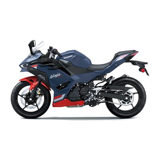 KAWASAKI NINJA 500 SE METALLIC MATTE TWILIGHT BLUE / CANDY PERSIMMON RED (BU1)2026