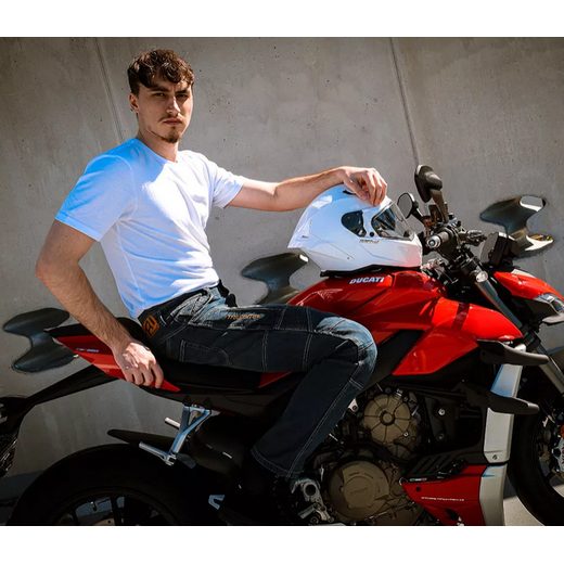 TRILOBITE PARADO DOUBLELAYER 25607 REGULAR FIT PÁNSKE DŽÍNSY MODRÉ