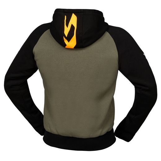 MIKINA IXS RAPID 1.0 X2-343405 OLIVE-ORANGE 2XL