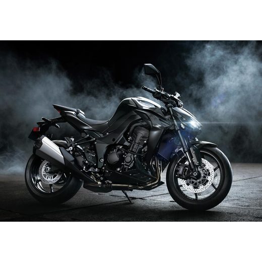 KAWASAKI Z1100 EBONY / METALLIC CARBON GRAY (BK1) 2026