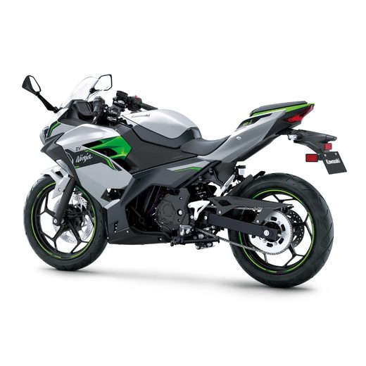 NOVÁ KAWASAKI NINJA E-1 METALLIC BRIGHT SILVER / METALLIC MATTE LIME GREEN 2024