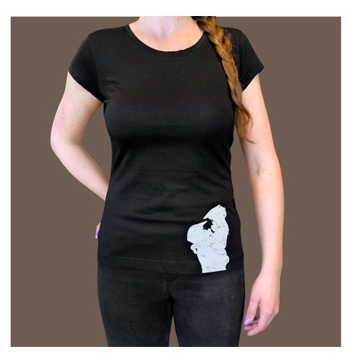 COUPLE TRIČKO EXCLUSIVE DÁMSKE ČIERNE