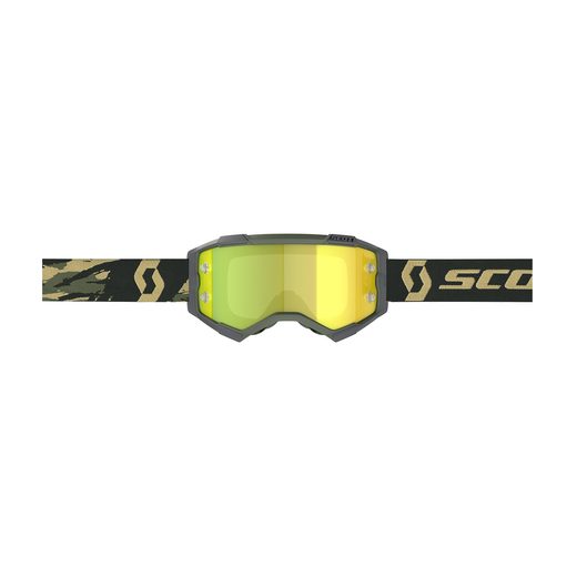 OKULIARE SCOTT FURY CAMO KAKI, ZKRADLOVÉ PLEXI ( YELLOW )