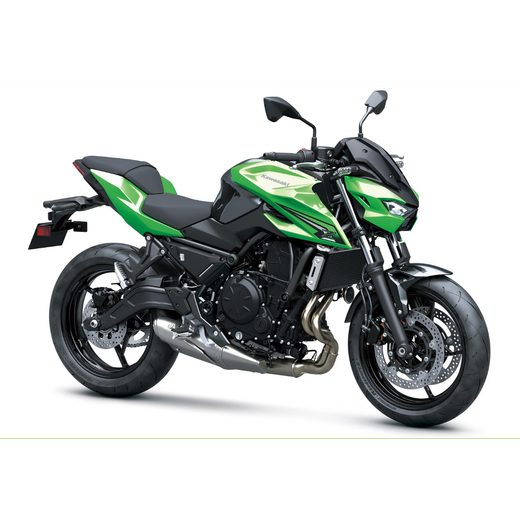 KAWASAKI Z650 S CANDY LIME GREEN / METALLIC CARBON GRAY 2026