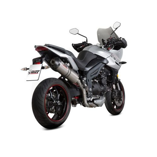 KONCOVKA VÝFUKU MIVV OVAL T.017.LNC TITÁN / KARBÓNOVÉ VIEČKO