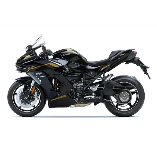 KAWASAKI NINJA H2 SX SE METALLIC BRILLIANT GOLDEN BLACK / METALLIC DIABLO BLACK (BK1) 2026