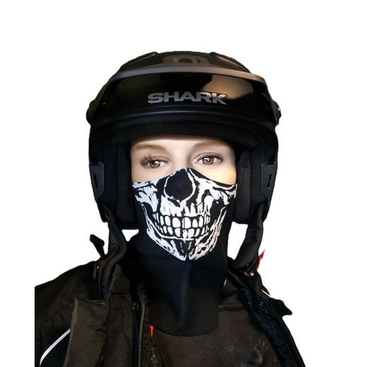 NÁKRČNÍK LEBKA HELD S PREKRYTÍM ÚST