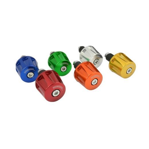HANDLEBAR ENDS (PAIR) ACCOSSATO TK001 FOR HANDLEBARS WITH INNER DIAMETER 12 MM - 20 MM ČERVENÉ