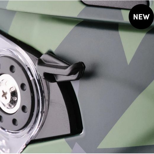 ADVENTUS CAMO INTEGRÁLNA PRILBA GMS MATNÁ ZELENO-ČIERNA