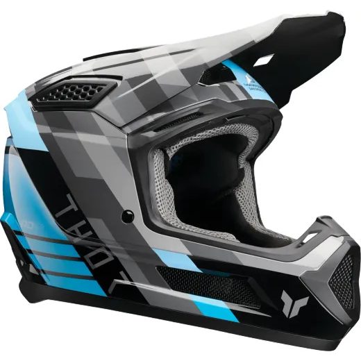CAMBER MOTOCROSSOVÁ PRILBA THOR MODRO-ČIERNO-SIVÁ