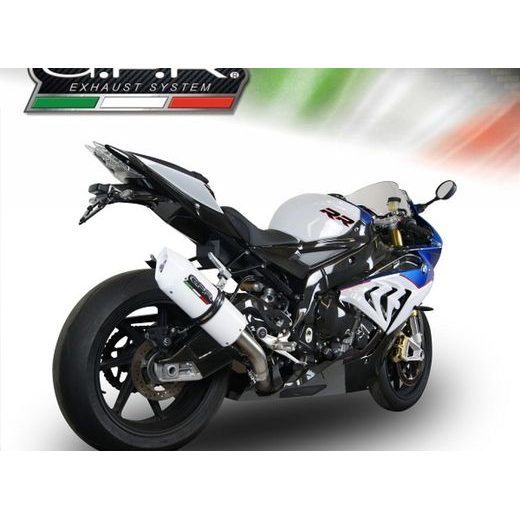 KONCOVKA VÝFUKU SLIP-ON GPR ALBUS BMW.75.ALB WHITE GLOSSY PRE BMW S 1000 RR 2015-2016