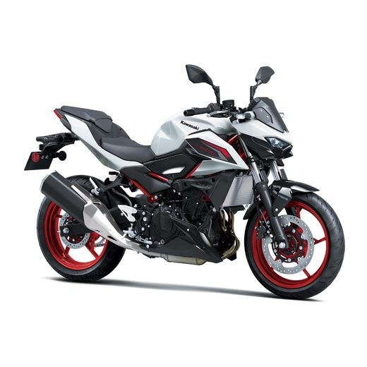 KAWASAKI Z500 SE PEARL BLIZZARD WHITE / EBONY (WT1) 2026
