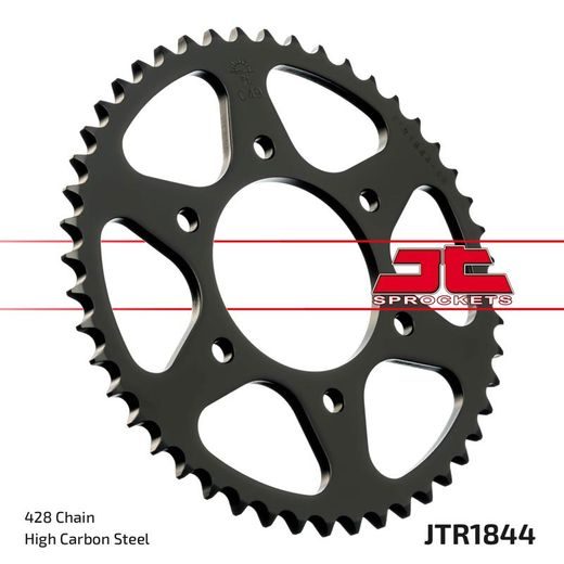 REŤAZOVÁ SADA D.I.D CHAIN - STRIEBORNÝ CHAIN 428 D, NON-SEALED, CHK FRONT SPROCKET JT, CHK REAR SPROCKET JT PRE YAMAHA MT 125 2015-2019
