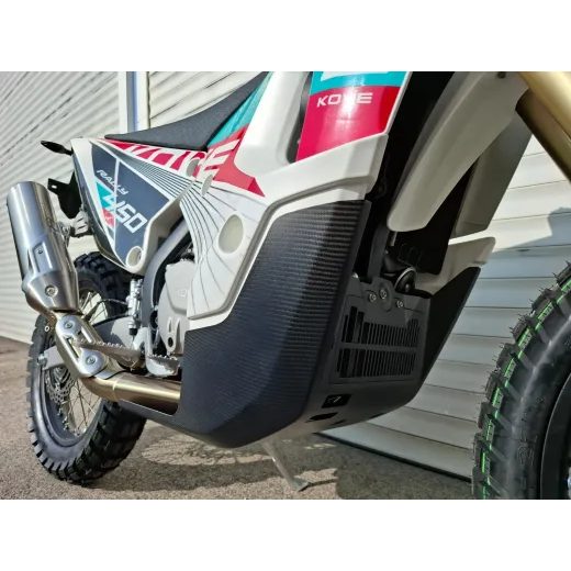 KOVE 450 RALLY KYB BIELO-ČERVENÁ 2025