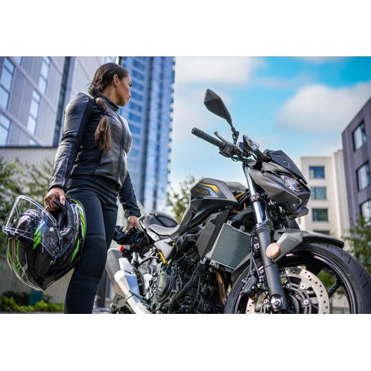 KAWASAKI Z500 METALLIC MATTE GRAPHENESTEEL GRAY / METALLIC FLAT SPARK BLACK (GY1) 2026