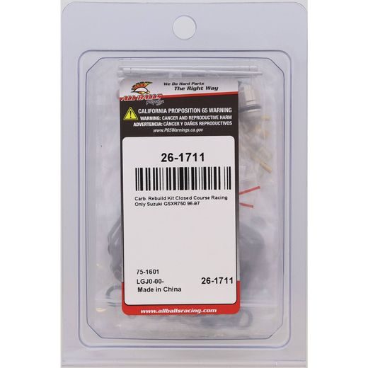 OPRAVNÁ SADA KARBURÁTORA ALL BALLS RACING CARK26-1711