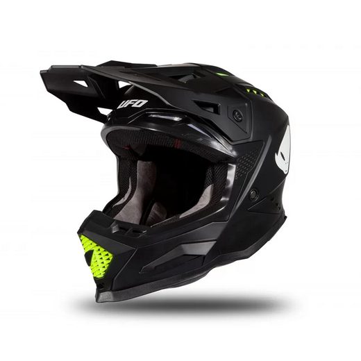 PRILBA UFO ECHUS BLACK/NEON GREEN 2025
