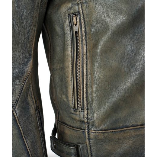 PEET MBW KOŽENÁ PÁNSKA MOTO BUNDA