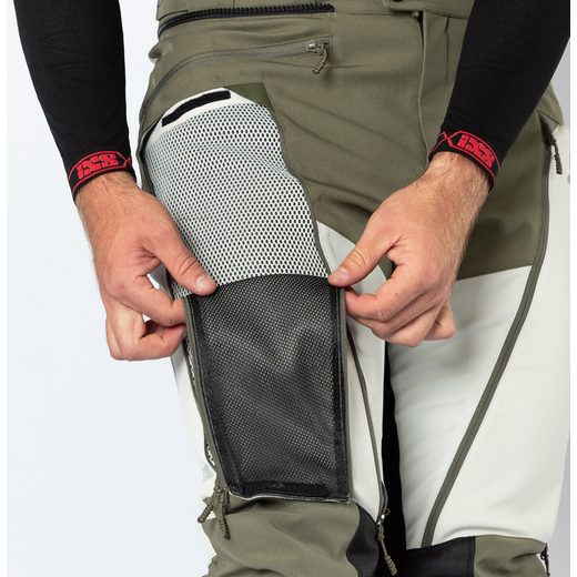 VENTURE - AIR 1.0 IXS NOHAVICE PÁNSKE SVETLOSIVÉ/OLIVOVÉ 2025 ( X2-055405-097 )