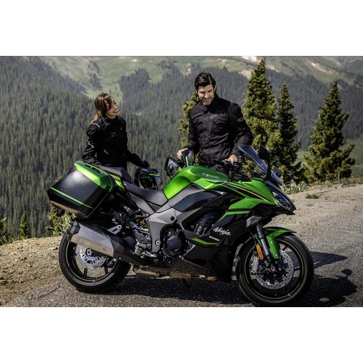 KAWASAKI NINJA 1100 SX SE EMERALD BLAZED GREEN / METALLIC DIABLO BLACK 2025